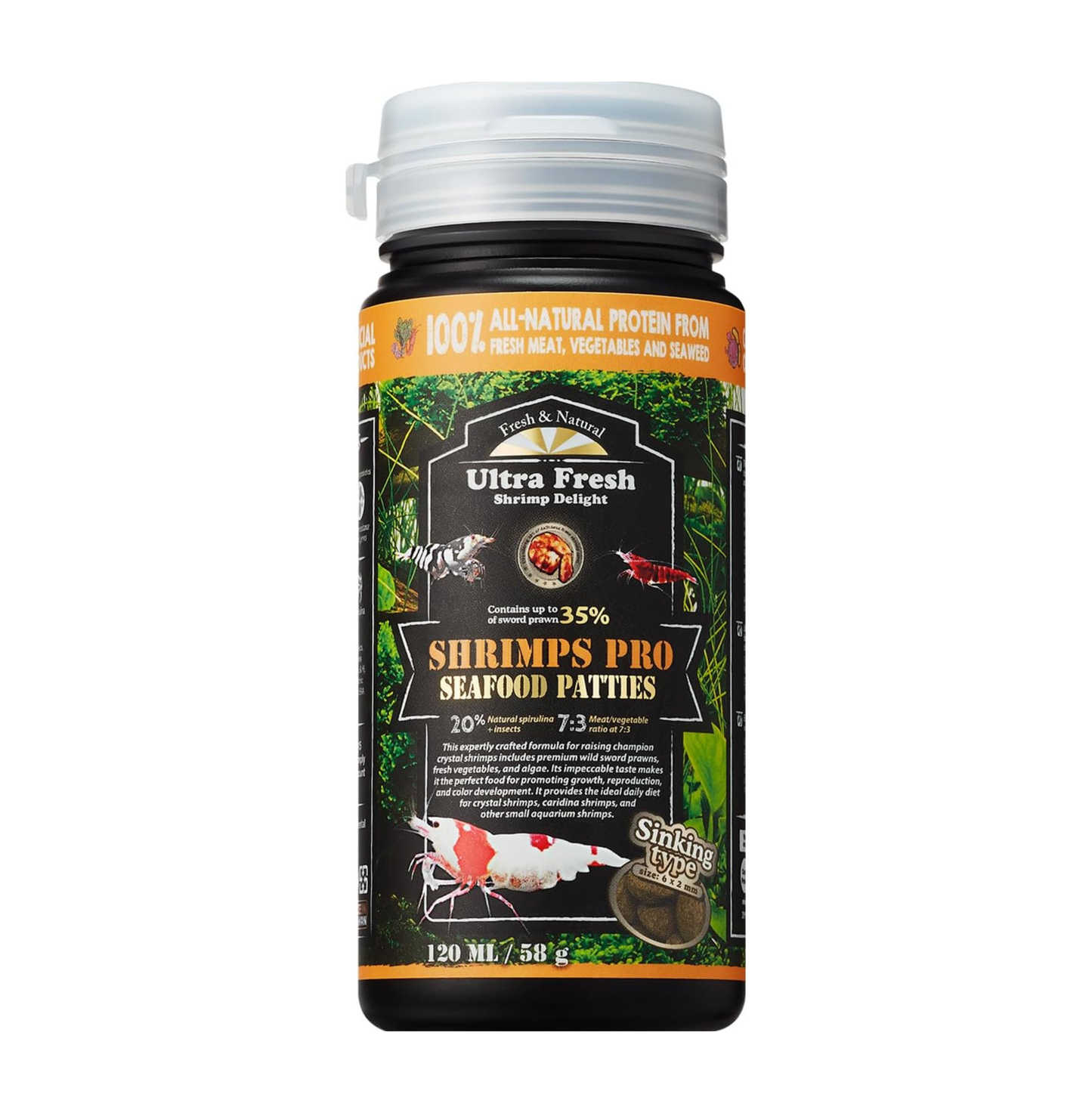 Ultra Fresh Shrimp Delight Shrimps Pro Seafood Patties (2.04 oz)