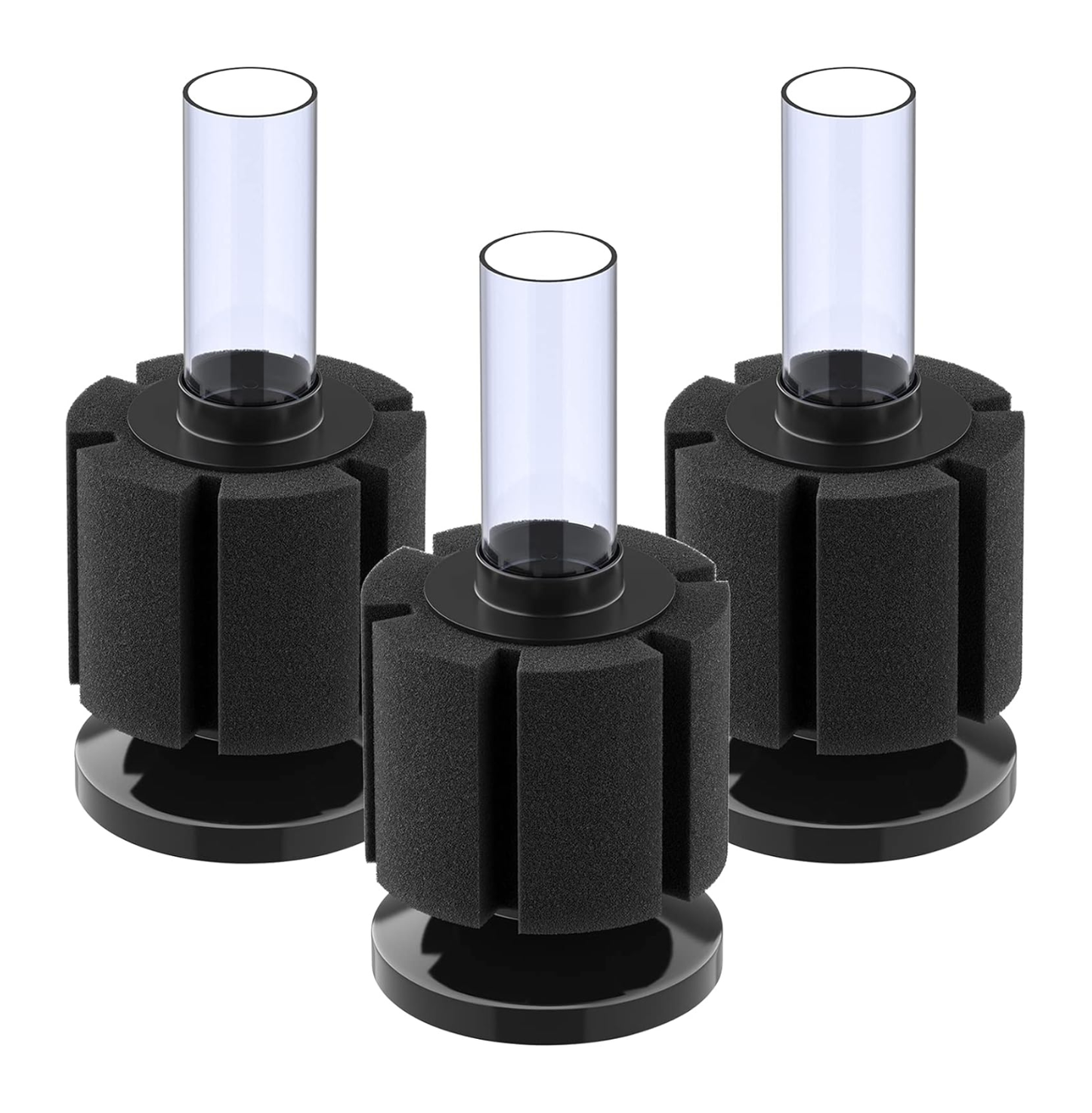Pawfly 3 Pack Aquarium Sponge Filter for Nano Tanks up to 10 Gallons